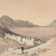 St. Catherine, Mount Sinai 1839 Q1 Art Print