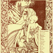 St Elizabeth Of Hungary Art Print