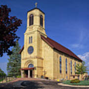 St Lawrence Catholic Church At St Coletta School In Jefferson, Wi  #1 Of 2 Art Print