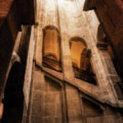 Staircase Of The Bell Tower Art Print