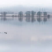 Still Water Lake, Cumbria Art Print