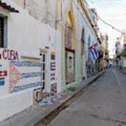 Street In Havana Art Print