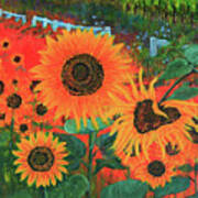 Sunflower Life Art Print