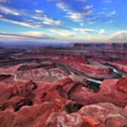 Sunrise, Dead Horse Point Art Print