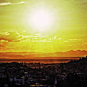 Sunset Over San Miguel De Allende 3 Art Print