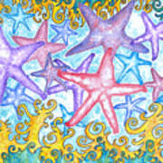 Super Starfish Art Print