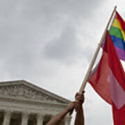 Supreme Court Rules In Favor Of Gay Marriage Art Print