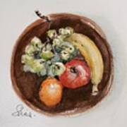Sustenance In A Wooden Bowl Art Print