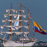 Tall Ship Arc Gloria - Charleston South Carolina Art Print