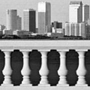 Tampa's Famous Balustrades Art Print