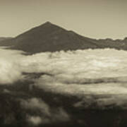 Tenerife From The Air Art Print
