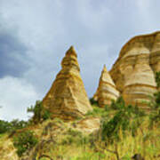 Tent Rocks And Sky Art Print