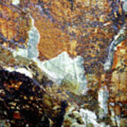 Triassic Basin Rock Art Print