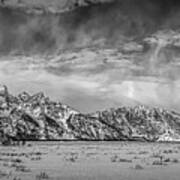 Teton Panorama Art Print