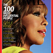 The 100 Most Influential People - Gayle King Art Print
