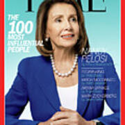 The 100 Most Influential People - Nancy Pelosi Art Print