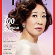 The 100 Most Influential People - Sandra Oh Art Print