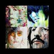The Beatles - Love Art Print
