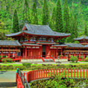 The Byodo-in Temple Art Print