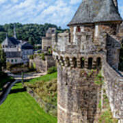 The Chateau De Fougeres Art Print