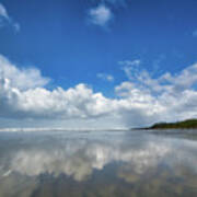 The Clouds And The Tide Art Print