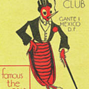 The Cockroach Cocktail Club Art Print