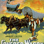 ''the Covered Wagon'' Movie Poster 1923 Art Print