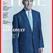 The Diplomat - John Kerry - The Climate Issue Art Print