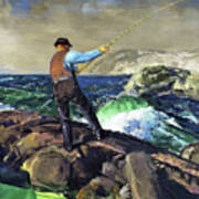 The Fisherman - Digital Remastered Edition Art Print
