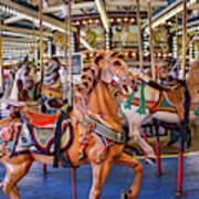 The Iconic Seasides Heights Carousel Art Print