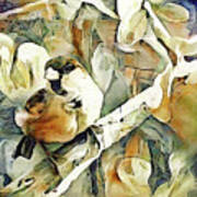 The Inquisitive Sparrow Art Print