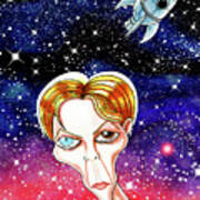 The Man Who Fell To Earth Art Print