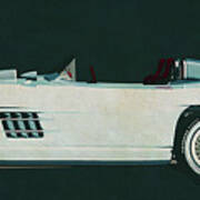 The Mercedes 300 Sl Daytona Concept Roadster A Dream Version Of Art Print