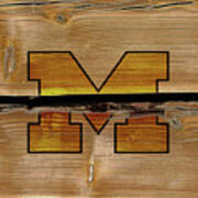 The Michigan Wolverines 1a Art Print