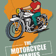 The Motorcycle Diaries - Alternative Movie Poster Art Print