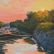 The North Sulphur River 3 Art Print