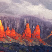 The Nuns, Sedona Art Print