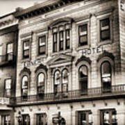 The Old Ebners Hotel Art Print