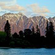 The Remarkables At Sunset Art Print