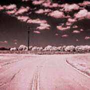 The Road, Infrared Photography Art Print