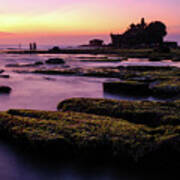 The Temple By The Sea - Tanah Lot Sunset, Bali Art Print