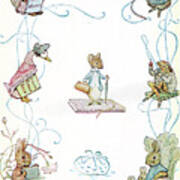 The Tale Of Peter Rabbit Ab40 Art Print