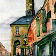 The Tholsel Town Hall Kilkenny Art Print