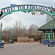 The Toledo Zoo Entrance 0784 Art Print