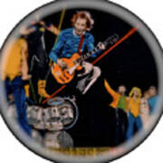 The Who Live - Pete Townshend - Detail Art Print