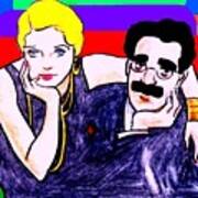 Thelma And Groucho Art Print