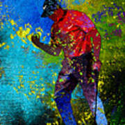 Tiger Woods Dream 02 Art Print