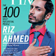Time 100 - Riz Ahmed Art Print