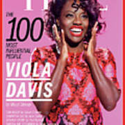 Time 100 - Viola Davis Art Print