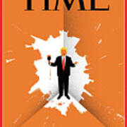 Time Trump Cover Art Print